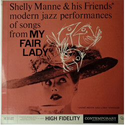 Shelly Manne & His Friends Modern Jazz Performances Of Songs From My Fair Lady Vinyl LP USED