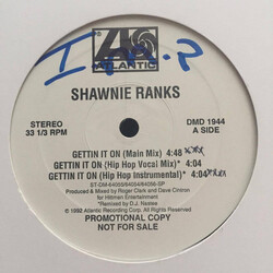 Shawnie Ranks Gettin It On USED VINYL 12INCH 33 S RPM PROMO