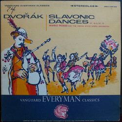 Antonín Dvořák / Mario Rossi (2) / Orchester Der Wiener Staatsoper Slavonic Dances (Op. 46 & Op. 72) Vinyl LP USED