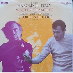 Walter Trampler / Georges Prêtre / The London Symphony Orchestra Berlioz: Harold in Italy, Op. 16 Vinyl LP USED