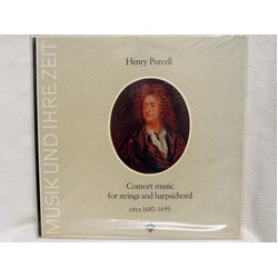 Henry Purcell Consort Music For Strings And Harpsichord, Circa 1680–1695 Vinyl LP USED