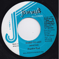 Frankie Paul Hard To Get USED VINYL 7INCH 45 RPM SINGLE