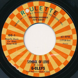 The G-Clefs Symbol Of Love / Cause You're Mine USED VINYL 7INCH 45 RPM
