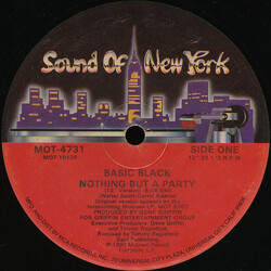 Basic Black Nothing But A Party USED VINYL 12INCH 33 S RPM