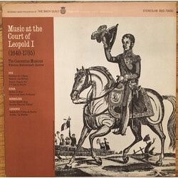 Concentus Musicus Wien Music At The Court Of Leopold I (1640-1705) Vinyl LP USED