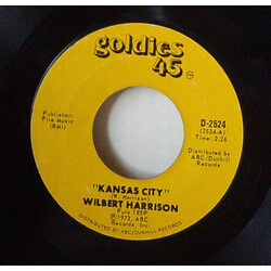 Wilbert Harrison Kansas City / Listen, My Darling USED VINYL 7INCH SINGLE 45 RPM REISSUE