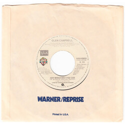 Glen Campbell / The Texas Opera Company Any Which Way You Can / Medley From "Any Which Way You Can" USED VINYL 7INCH 45 RPM SINGLE