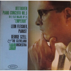 Ludwig Van Beethoven / Leon Fleisher / George Szell / The Cleveland Orchestra Piano Concerto No. 5 "Emperor" Vinyl LP USED