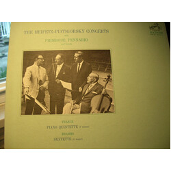 Jascha Heifetz / Gregor Piatigorsky / William Primrose / Leonard Pennario The Heifetz-Piatigorsky Concerts Vinyl LP USED