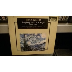 Anton Bruckner / Südwestfunkorchester Baden-Baden / Hans Rosbaud Symphony No. 7  In E Major (Original Version) Vinyl LP USED