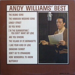 Andy Williams Andy Williams' Best Vinyl LP USED