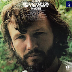 Kris Kristofferson Me And Bobby McGee Vinyl LP USED