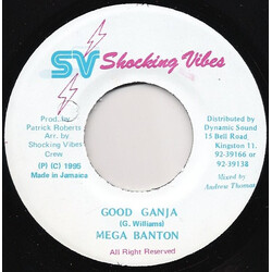 Mega Banton Good Ganja USED VINYL 7INCH SINGLE 45 RPM