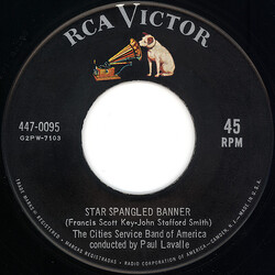 Cities Service Band Of America / Paul Lavalle Star Spangled Banner USED VINYL 7INCH 45 RPM SINGLE