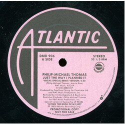 Philip-Michael Thomas Just The Way I Planned It VINYL 12" USED
