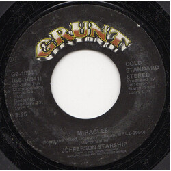 Jefferson Starship Miracles / With Your Love USED VINYL 7INCH 45 RPM SINGLE