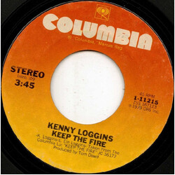 Kenny Loggins Keep The Fire USED VINYL 7INCH 45 RPM SINGLE STEREO