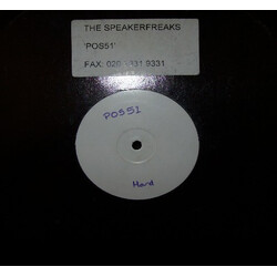 Speakerfreaks POS 51 USED VINYL 12INCH 45 RPM WHITE LABEL