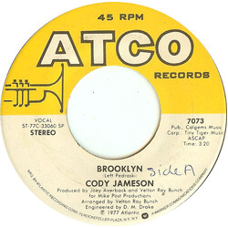 Cody Jameson Brooklyn Vinyl 7" USED