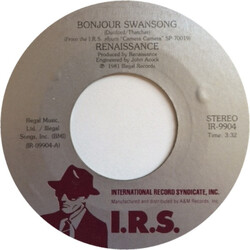 Renaissance (4) Bonjour Swansong Vinyl 7" USED