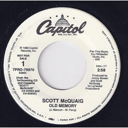 Scott McQuaig Old Memory USED VINYL 7INCH 45 RPM PROMO