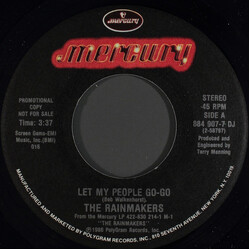 The Rainmakers (2) Let My People Go-Go USED VINYL 7INCH 45 RPM PROMO