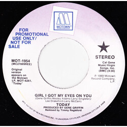Today Girl I Got My Eyes On You Vinyl 7" USED