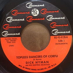 Dick Hyman And His Electric Eclectics Topless Dancers Of Corfu / The Minotaur USED VINYL 7INCH SINGLE 45 RPM