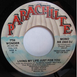7th Wonder Living My Life Just For You USED VINYL 7INCH 45 RPM PROMO
