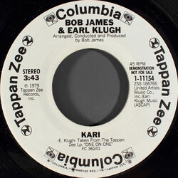Bob James / Earl Klugh Kari USED VINYL 7INCH 45 RPM PROMO
