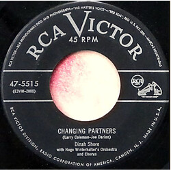 Dinah Shore / Hugo Winterhalter's Orchestra And Chorus Changing Partners / Think USED VINYL 7INCH 45 RPM