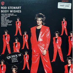Rod Stewart Body Wishes Vinyl LP USED