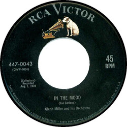 Glenn Miller And His Orchestra In The Mood / A String Of Pearls USED VINYL 7INCH 45 RPM REISSUE