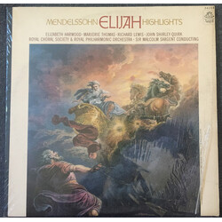 Felix Mendelssohn-Bartholdy / Elizabeth Harwood / Marjorie Thomas / Richard Lewis (3) / The Royal Choral Society / Royal Philharmonic Orchestra / Sir 