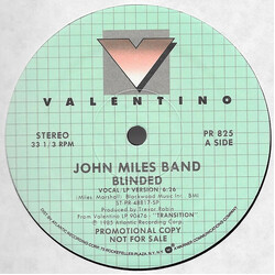 John Miles Band Blinded Vinyl 12" USED