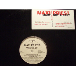 Maxi Priest / Beenie Man Mary Got A Baby Vinyl 12" USED