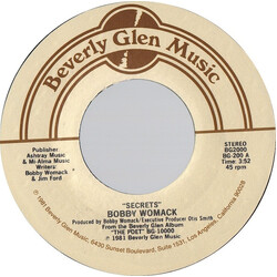 Bobby Womack Secrets USED VINYL 7INCH 45 RPM STYRENE STEREO