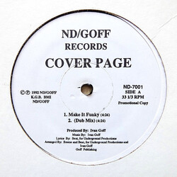 Cover Page Make It Funky USED VINYL 12INCH PROMO