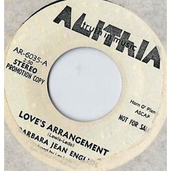 Barbara Jean English Love's Arrangement USED VINYL 7INCH PROMO STEREO MONO