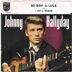 Johnny Hallyday I Got A Woman / Be Bop A Lula USED VINYL 7INCH 45 RPM