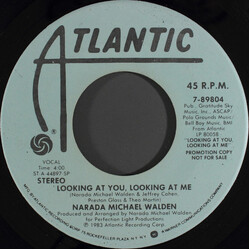 Narada Michael Walden Looking At You, Looking At Me Vinyl 7" USED