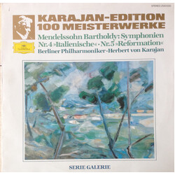 Berliner Philharmoniker / Herbert von Karajan Karajan-Edition 100 Meisterwerke - Mendelssohn Bartholdy: Symphonien Nr.4 »Italienische« · Nr.5 »Reforma