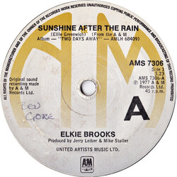 Elkie Brooks Sunshine After The Rain USED VINYL 7INCH 45 RPM SINGLE