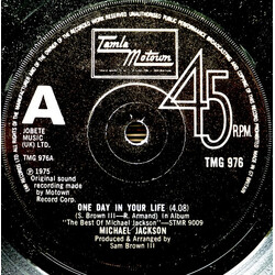 Michael Jackson One Day In Your Life USED VINYL 7INCH 45 RPM SINGLE