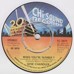 Gene Chandler When You're Number 1 USED VINYL 7INCH 45 RPM SINGLE STEREO