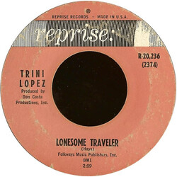Trini Lopez Kansas City USED VINYL 7INCH 45 RPM SINGLE