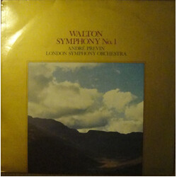 André Previn / The London Symphony Orchestra André Previn Conducts Walton Symphony No. 1 Vinyl LP USED