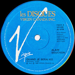 Alain Souchon Quand Je Serai KO Vinyl 7" USED