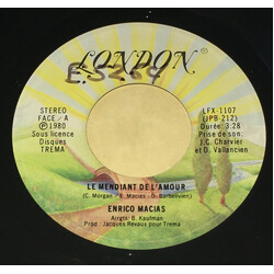 Enrico Macias Le Mendiant De L'Amour / Juif Espagnol Vinyl 7" USED