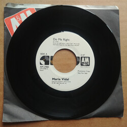 Maria Vidal Do Me Right Vinyl 7" USED